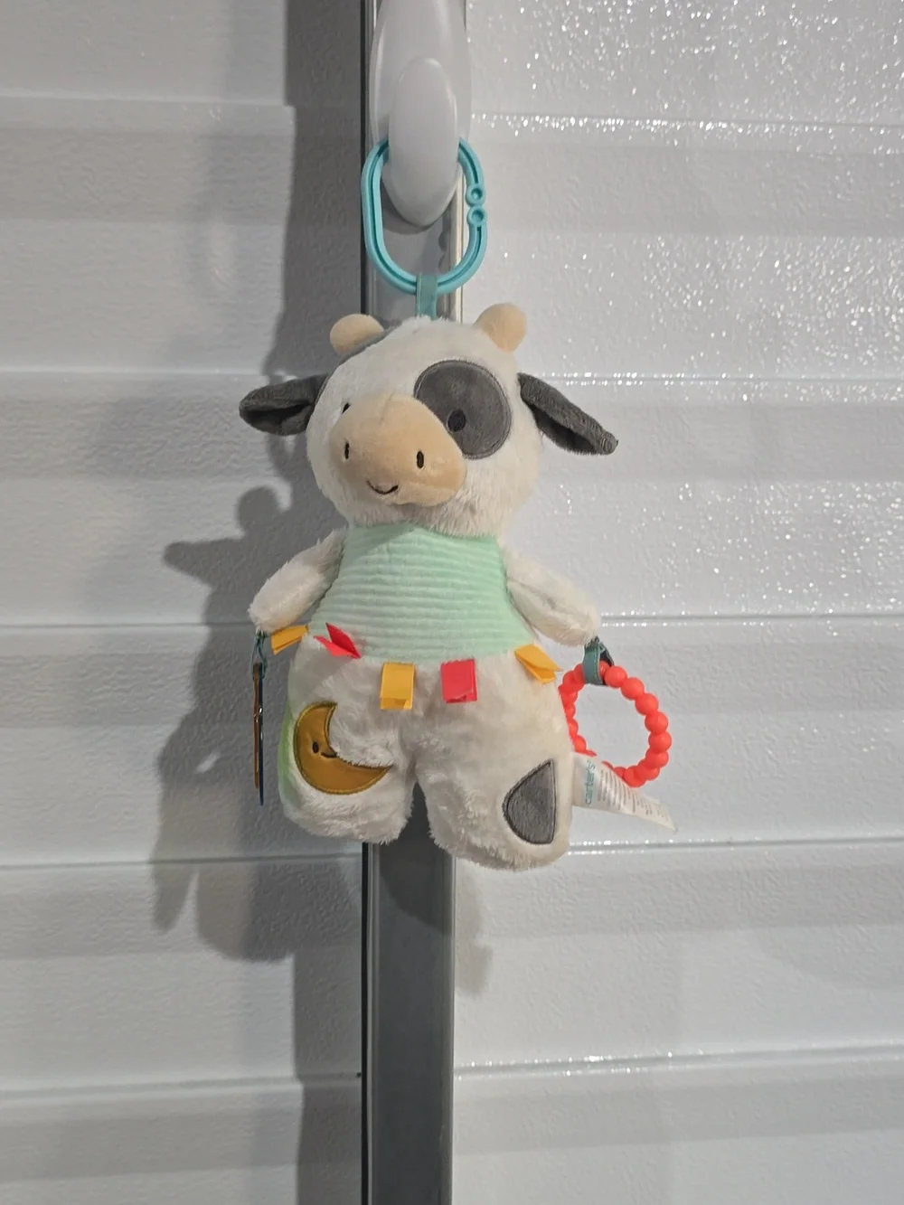 Carter's Plush Cow On The Go  Activity Toy‎ with Teether